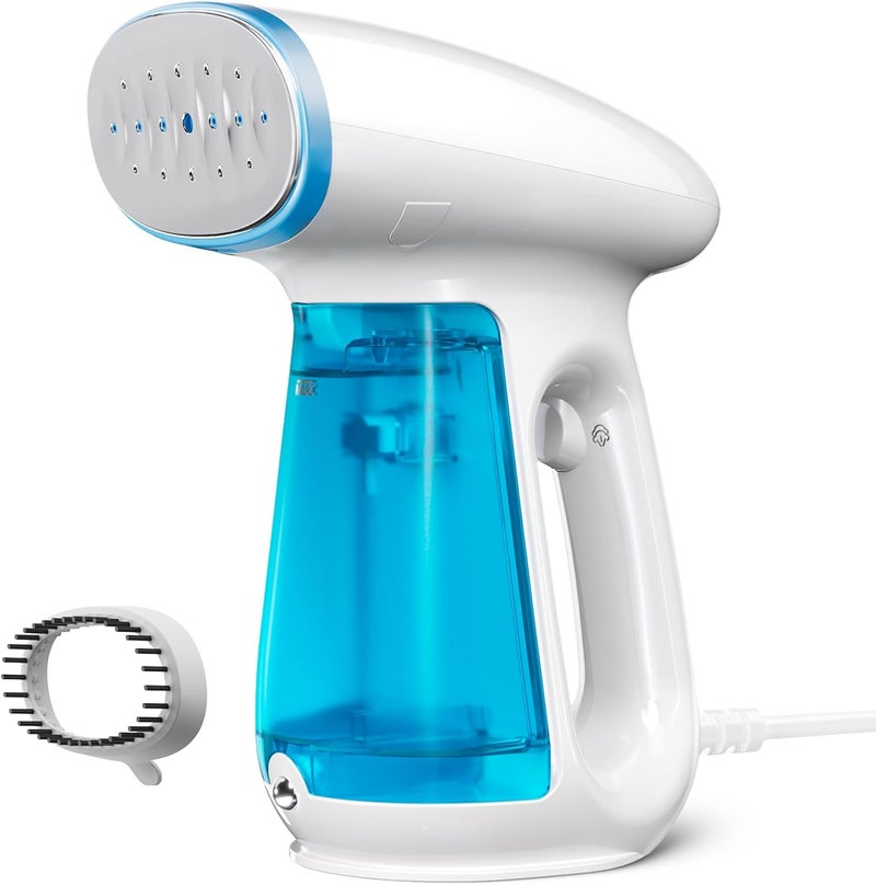 Bear Steamer for Clothes, 1300W Powerful Fast-Heating Handheld Garment and Clothes Steamer with Large 230ml Tank, Auto-Off Safety, Includes Brush, Perfect for Home and Travel Wrinkle Removal - Image 1